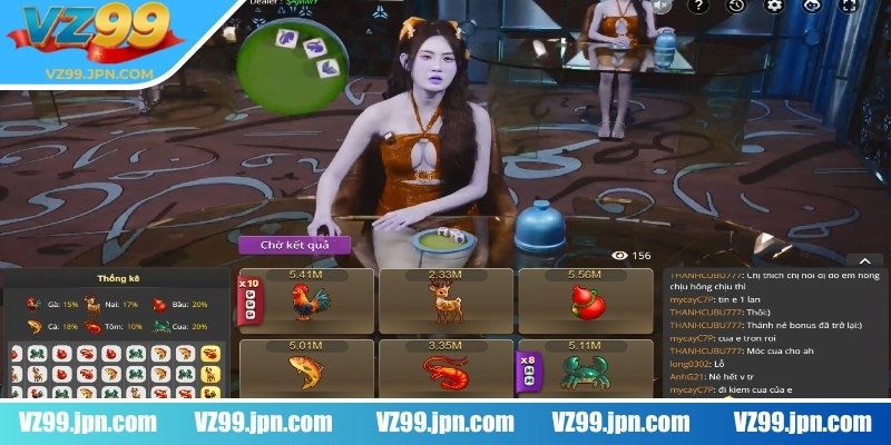 Bầu Cua VZ99 – Tạo Trải Nghiệm Cá Cược Live Đỉnh Cao  3 Hệ thống livestream tại VZ99 sắc nét