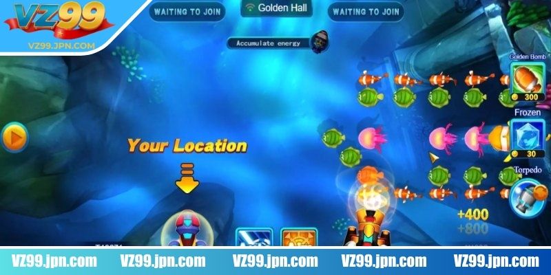 Bombing Fishing VZ99 – Bắn Cá Cực Đã, Thưởng Cực Khủng 2 Bombing Fishing với đồ họa đỉnh cao