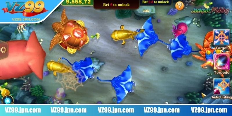 Jackpot Fishing VZ99 - Ưu Điểm Của Game Bắn Cá Nổ Hũ 2 Jackpot fishing có luật chơi đơn giản