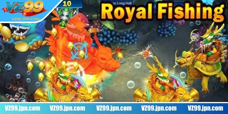Royal fishing VZ99 - Trải Nghiệm Bắn Cá Đỉnh Cao, Thưởng Lớn 1 Giới thiệu chung về tựa game royal fishing VZ99