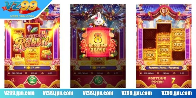 Thỏ May Mắn VZ99 Mở Ra Thế Giới Quay Hũ Đầy Bất Ngờ 1 Trải nghiệm slot hấp dẫn cùng Thỏ May Mắn VZ99